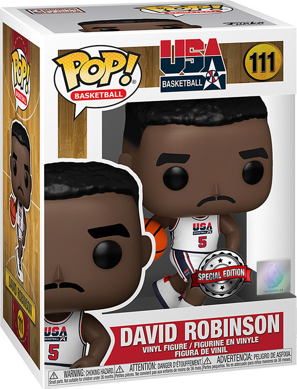 Funko POP! Basketball Team USA David Robinson #111 Exclusive 