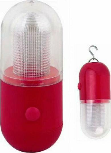 Campus Lanternă LED cu Baterie pentru Camping cu Lanternă 15x6x6cm