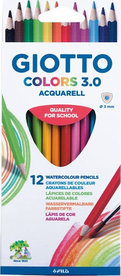 Giotto Colors 3.0 Acquarell Colored Pencil Set Package of 1 packages