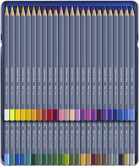 Faber-Castell Farbstift-Set Aquarell in einer Box 48Stück Packung von 1 Verpackungen
