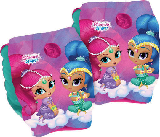 Gim Shimmer And Shine Μπρατσάκια Κολύμβησης από Βινύλιο 3-6 ετών Shimmer And Shine 25x15εκ. Πολύχρωμα