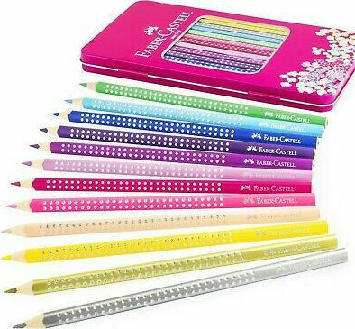 Faber-Castell Sparkle Colored Pencil Set Package of 1 packages
