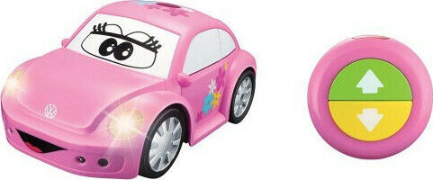 Bburago Volkswagen Easy Play Teleghidat Mașină roz