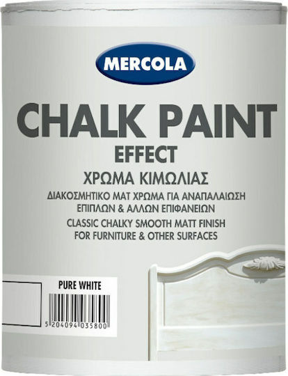 Mercola Chalk Paint Effect Χρώμα Κιμωλίας Crimson Red 375ml 3609