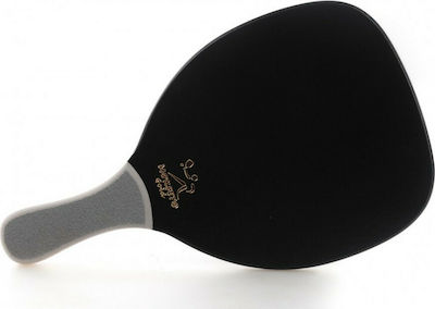 My Morseto Strandracket Schwarze 380gr mit Geradem Griff Schwarze