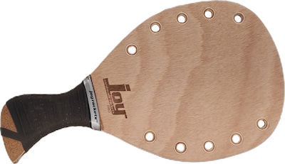 Joy RS Sport Strandracket Beige 345gr mit Schrägem Griff Schwarze