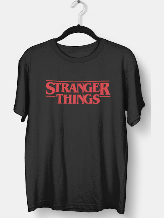 T-shirt Studio Stranger Things T-shirt Μαύρο