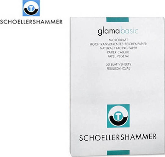 Schoeller Natural Tracing Paper Album 50 Sheets A4 Transparent 112gr 29.7x21cm