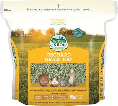 Oxbow Χόρτα για Ινδικό Χοιρίδιο / Κουνέλι / Σκίουρο / Χάμστερ Orchard Grass Hay 1.13kg