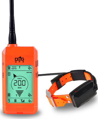 Dog Trace GPS X20 Zgardă GPS Electrică pentru Câini Portocaliu