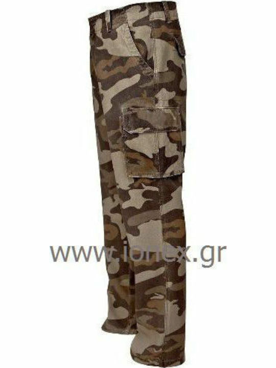 Toxotis Active Wear Militärhose Variante in Khaki Farbe