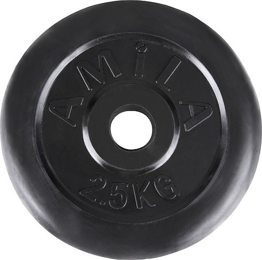 AMILA Δίσκος Λαστιχένιος 1 x 1kg Φ28mm