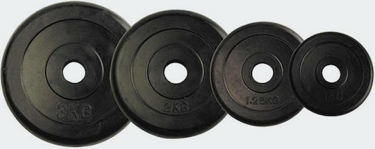 AMILA Δίσκος Λαστιχένιος 1 x 1kg Φ28mm