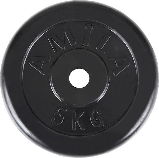 AMILA Δίσκος Λαστιχένιος 1 x 5kg Φ28mm