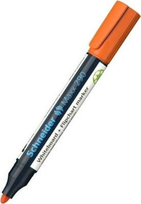 Schneider Maxx 290 Marker pentru Tablă 3mm Portocaliu