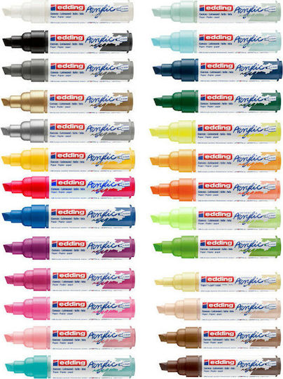 Edding 5000 Acrylic Marker 10mm Anthracite