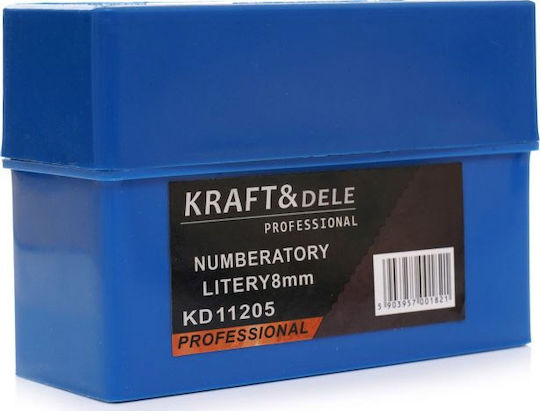 Kraft & Dele KD11205 Χτυπητά Γράμματα Σετ Εργαλεία Χειρός 27τμχ