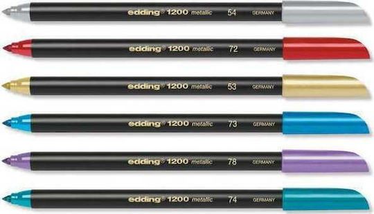 Edding 1200 Маркер за Рисуване 3мм Metallic Gold