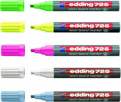 Edding 725 Neon Whiteboard Marker 5mm Yellow