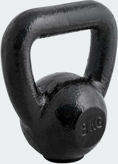 AMILA Kettlebell Εμαγιέ 12kg Μαύρο