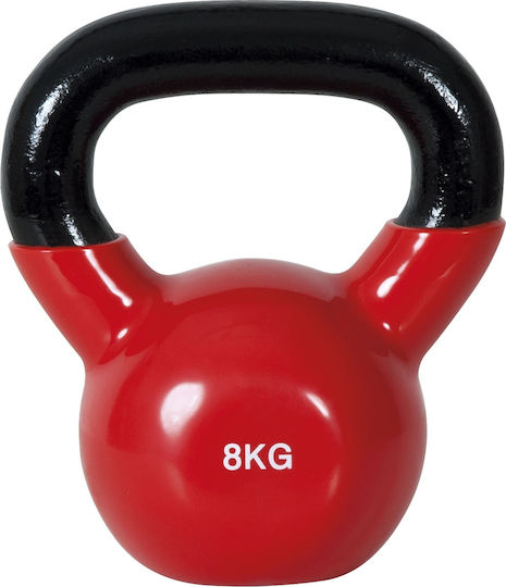 AMILA Kettlebell Vinyl 4kg Yellow