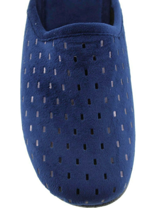 CA806 Anatomische Damen Hausschuhe Blau