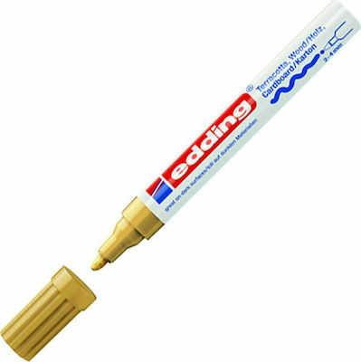 Edding 4000 Matt Permanent Marker 4mm Gold