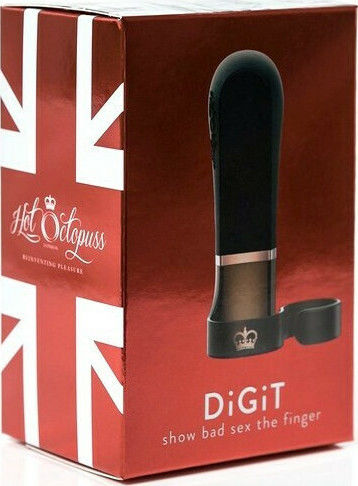 Hot Octopuss Amo Vibrator Finger 9.2cm Black