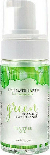 Intimate Earth Green Sex Toys Cleaner with Scent Tea Tree Oil 100ml