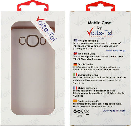 Volte-Tel Electroplating Back Cover Σιλικόνης Χρυσό (Galaxy Note 8)