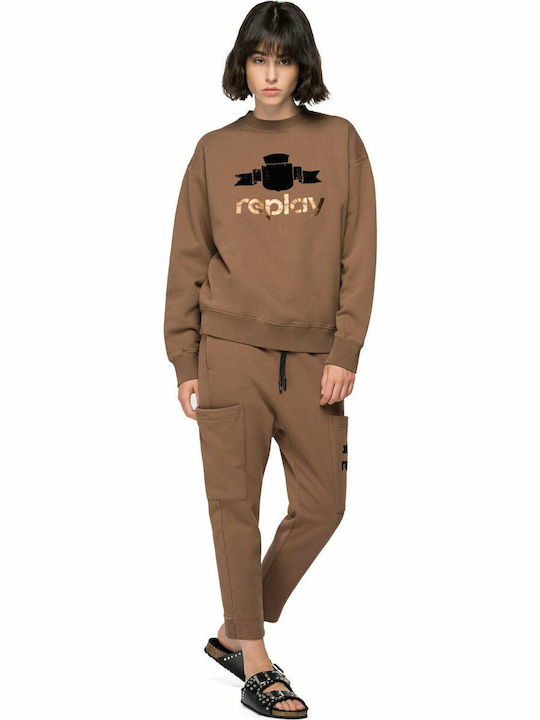 Long Women's Sweatshirt Cigar