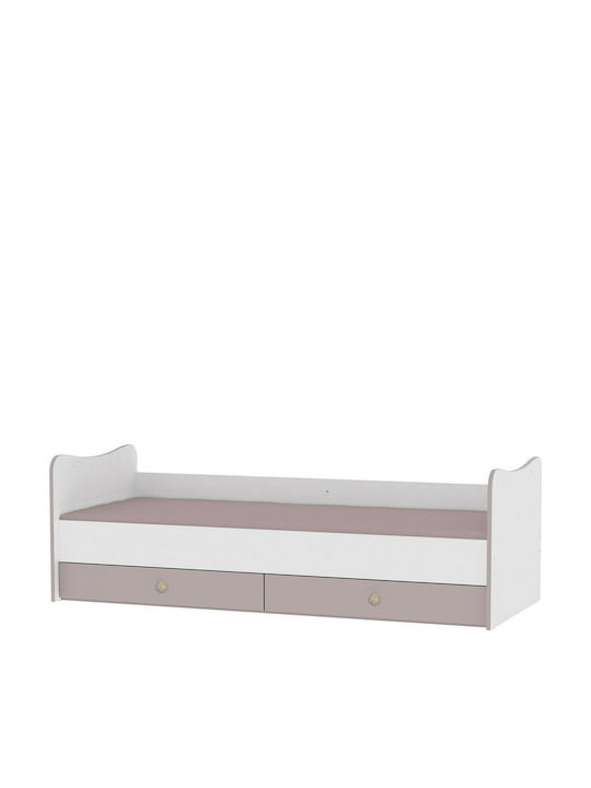 Lorelli Κούνια Πολυμορφική Minimax White & Amber για Στρώμα 60x120cm