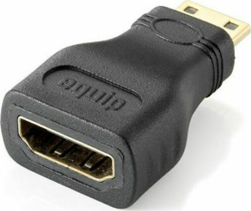 Equip 118914 Μετατροπέας mini HDMI male σε HDMI female 1τμχ