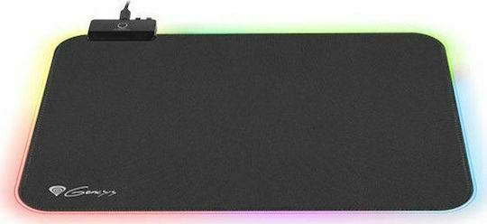 Natec Medium Gaming Mouse Pad with RGB Lighting Black 350mm Boron 500 M RGB