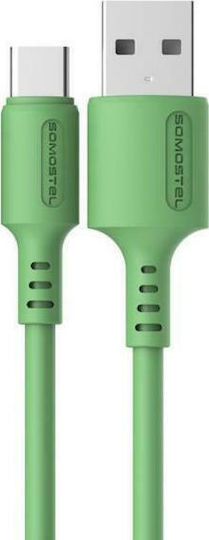 Somostel Regular USB 2.0 to micro USB Cable Πράσινο 1.2m