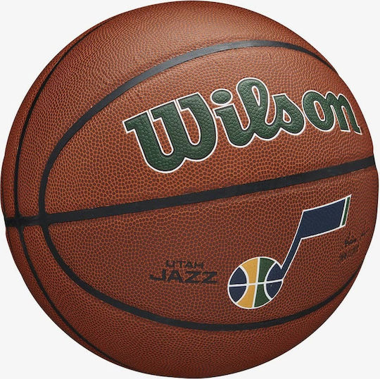 Wilson NBA Utah Jazz Баскетболна топка Вътрешна/Външна