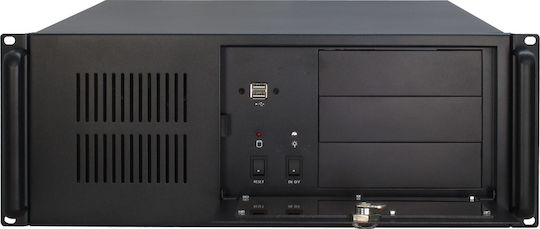 Inter-Tech Rackmount Case 4088 S Μαύρο