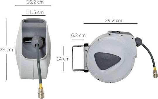 Durhand B40-027V03 Λάστιχο Αέρος 10m Με Ανέμη 1/4"