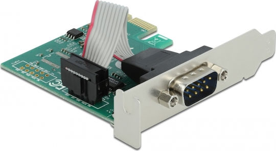 DeLock Κάρτα PCIe σε 1 θύρα RS232 DB9 Serial