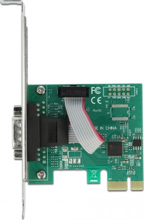 DeLock Κάρτα PCIe σε 1 θύρα RS232 DB9 Serial