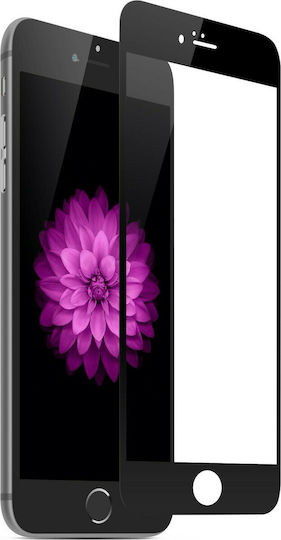 3D Full Face Tempered Glass Black (iPhone 6 / 6S Plus)