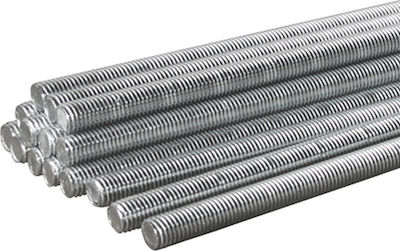 Threaded Rod Galvanized DIN 975 with Diameter M6 and Length 1000mm