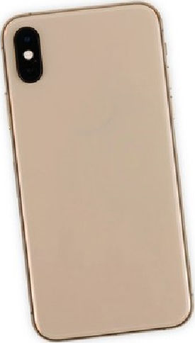 Καπάκι Μπαταρίας με Πλαίσιο Χρυσό για iPhone XS Max