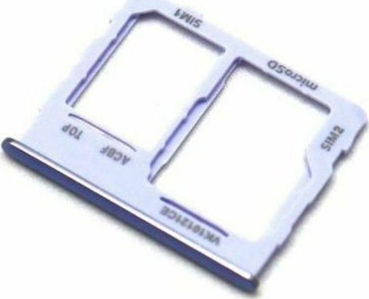 Samsung Βάση Κάρτας Sim & SD Μωβ για Galaxy A32 5G