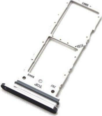 Samsung Βάση Κάρτας Sim & SD Γκρι για Galaxy Note 20