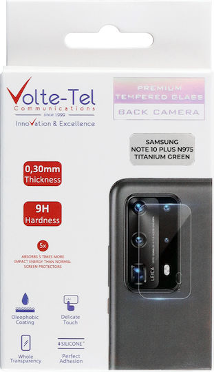 Volte-Tel Kameraschutz Metallrahmen Green für das Galaxy Note 10+