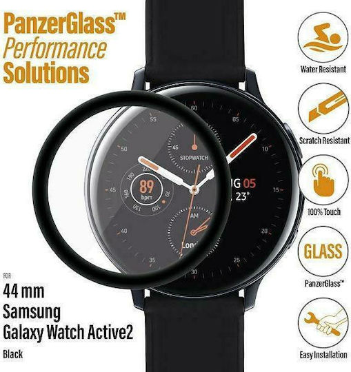 PanzerGlass 3D Full Face Tempered Glass pentru Galaxy Watch Active 2 44mm 1buc
