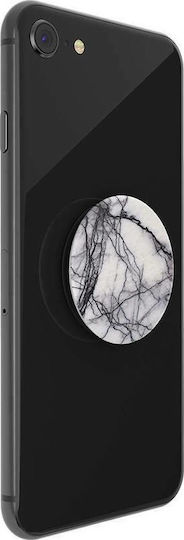 PopSockets PopGrip for Mobile Phone Dove White Marble