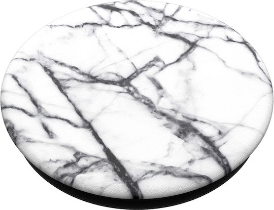 PopSockets PopGrip for Mobile Phone Dove White Marble