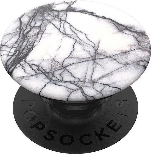 PopSockets PopGrip for Mobile Phone Dove White Marble